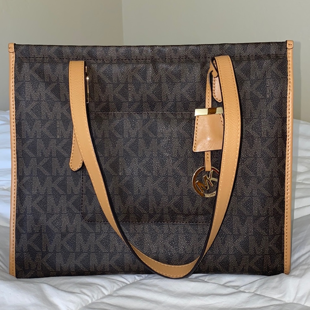 Michael Kors Brown Tote Bag